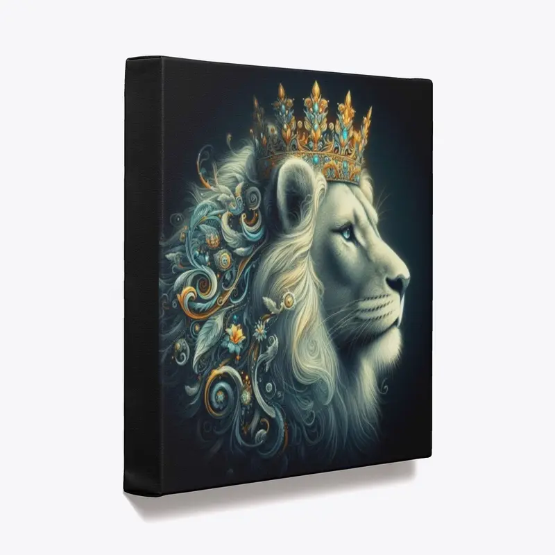 White Mystical Lion